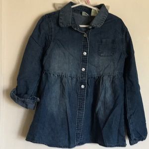 Girls Denim Dress/Tunic
